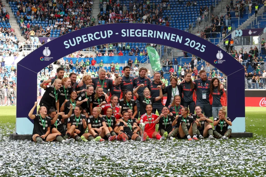 German Super Cup Goes to Bayern – Wolfsburg Left Helpless After Red Card
