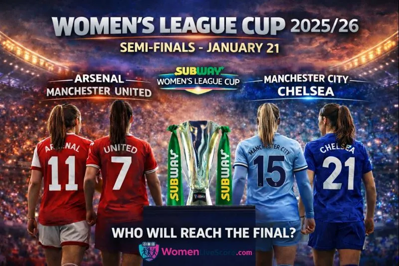 Women’s League Cup 2025/26!! From the group stage to the grand semi-finals!!