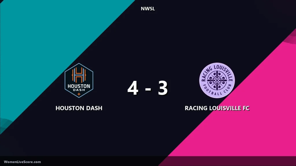 Puntigam’s 90+9′ Penalty Seals Houston Dash 4-3 Racing Louisville Thriller