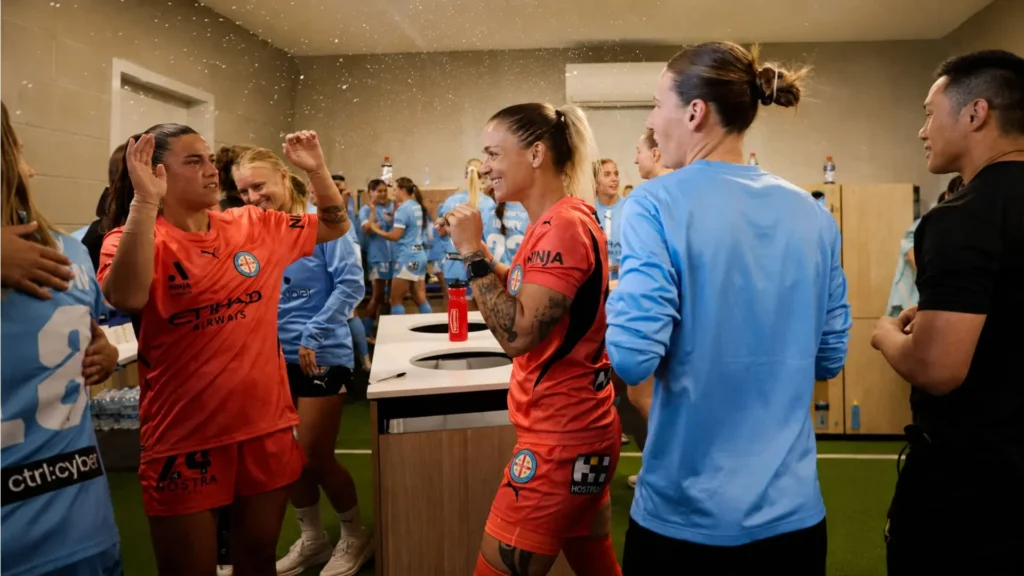 Melbourne City advanced to the Ninja A-League final