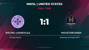 Houston Dash 1-1 Racing Louisville: Rader's 95th-Min Goal