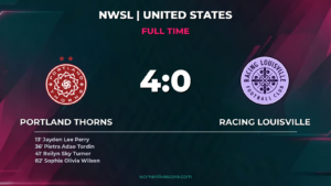 Portland Thorns 4-0 Racing Louisville NWSL