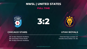 Huitema Brace Seals 3-2 Thriller for Chicago Stars