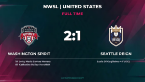 Washington Spirit 2-1 Seattle Reign: Hershfelt Winner