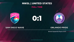 Orlando Pride 1-0 San Diego Wave: Payne's Goal Decides