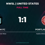 Gotham FC 1-1 Portland Thorns: Shaw, Wilson Score