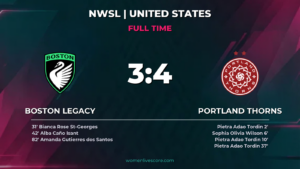 Thorns Edge Legacy 4-3 in Seven-Goal Thriller