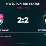 San Diego Wave and Boston Legacy Draw 2-2
